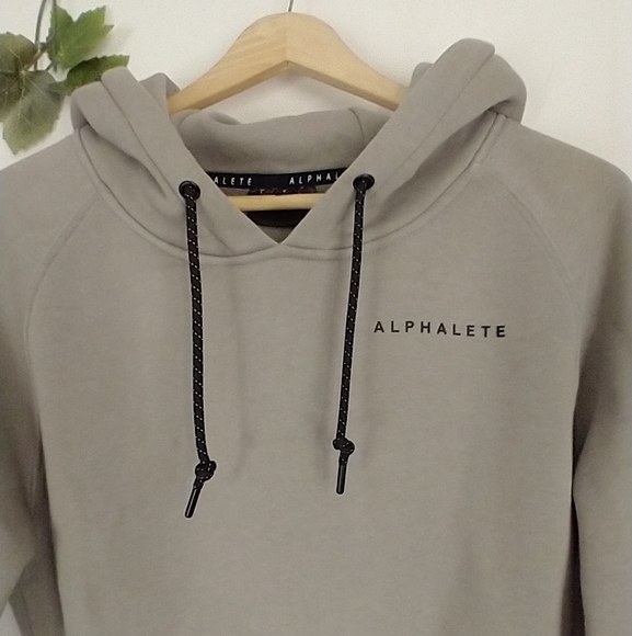 Alphalete Crop Top Hoodie Athlesure Wear Size Small - Picture 2 of 6